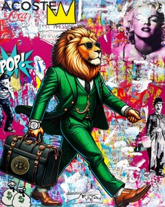 King Is Back (original painting on canvas)