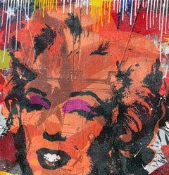 MARILYN BROKEN GLASS #4