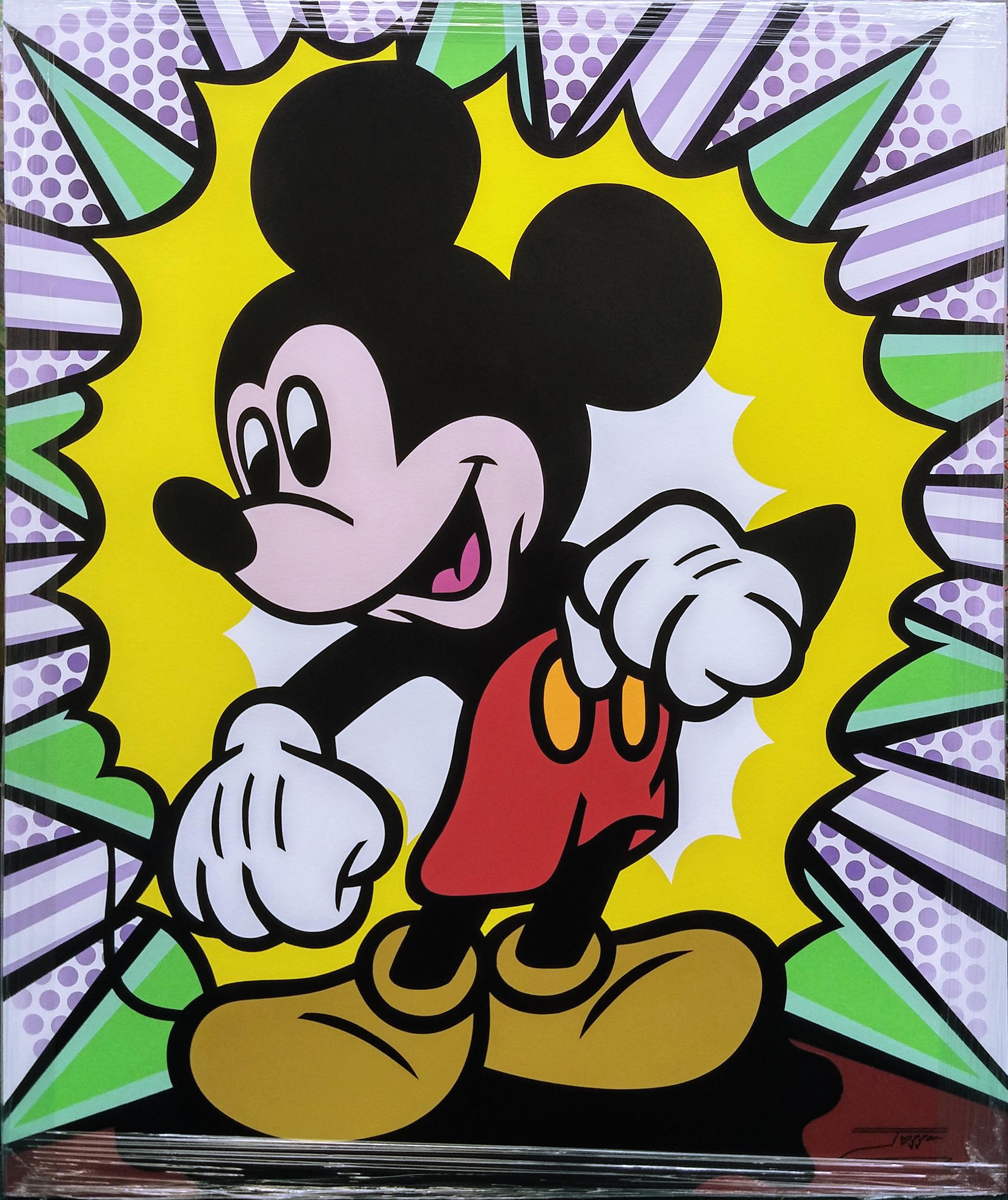 Figurative Painting Jozza - MOUSE MICKEY MOUSE (DISNEY)