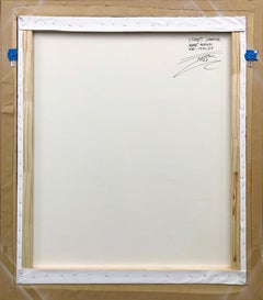 Ballerina di strada (Betty Boop Snoopy), quadro originale di grandi dimensioni