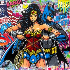 WonderBat (Batman Wonder Woman), Originalgemälde