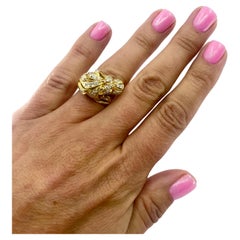 J.P. Bellin Leo Ring 18k Gold Gemstones