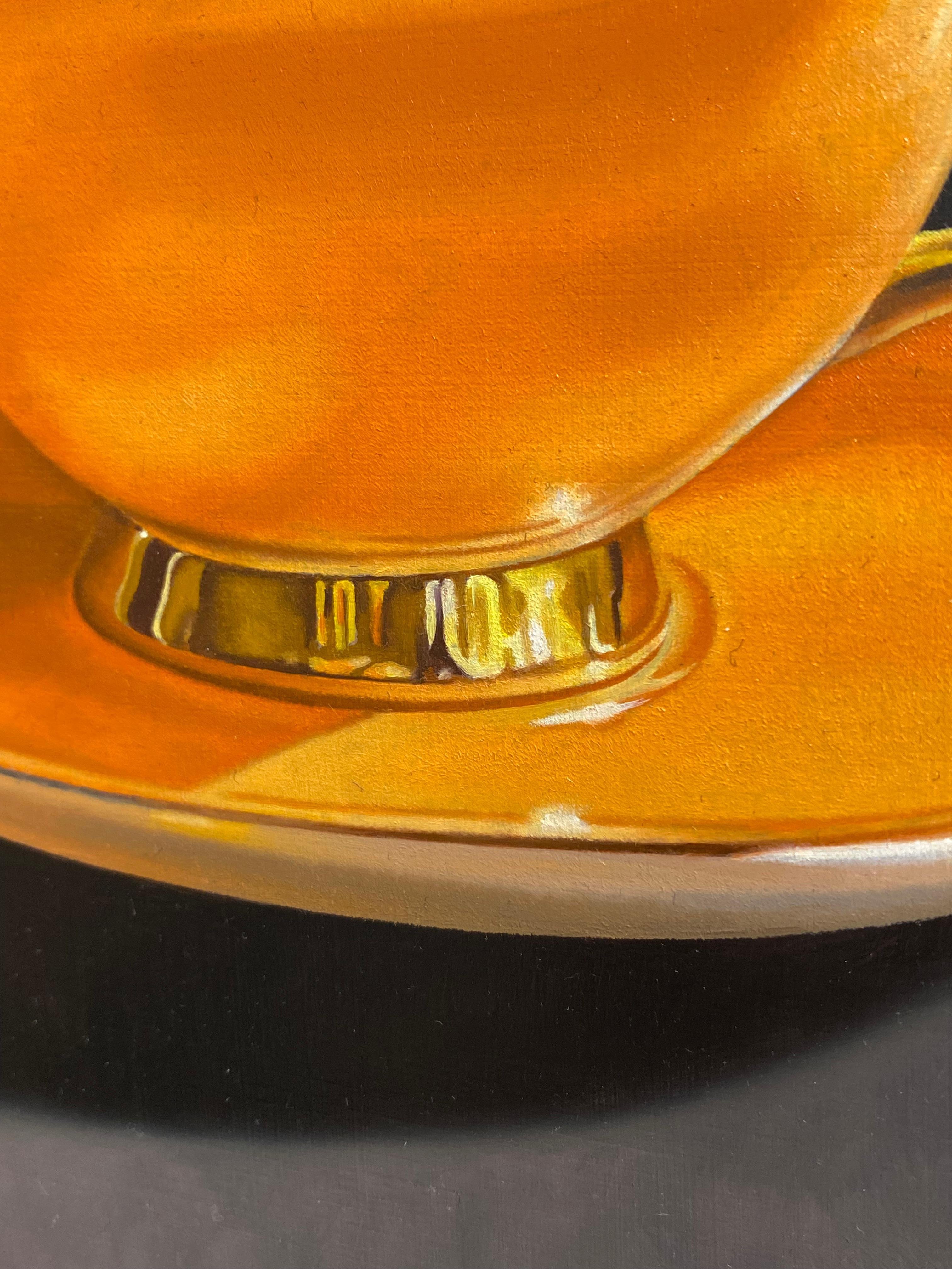 Jean Paul Marsman (artista neerlandés)
La hora del té
30 x 30 cm (enmarcado, incluido en el precio 33 x 33 cm)
Pintura al óleo sobre madera


Artesanía: La obra está pintada con tanto realismo que todo parece 