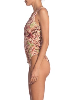 Jpg Jean Paul Gaultier Japanese Koi Fish Print Batsuit Tattoo