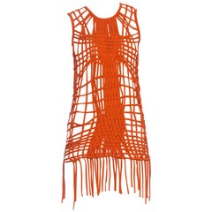 Retro JPG Jean Paul Gaultier Open Knit Top or Dress