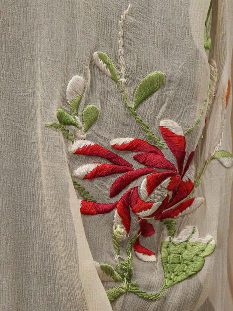 da uomo o donna JPG Jean Paul Gaultier Top in seta ricamata oversize in vendita