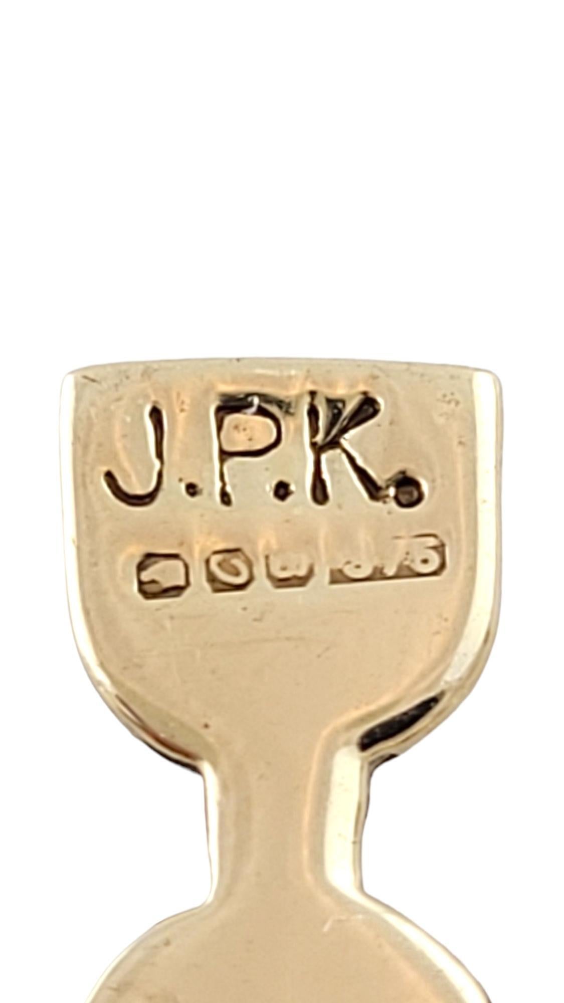 JPK 9K Yellow Gold Celtic Cross Pendant #18198 For Sale 2