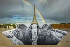 Trompe L'oeil, Les Falaises Du Trocadéro, Paris, France, (21 Mai, 20H03) By JR