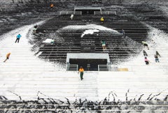 JR, Olho, Estadio de Pacaembu, Sao Paulo, 2020 - Lithograph, Signed Print