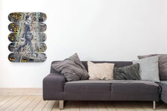 JR MIGRANTS, WALKING NEW YORK CITY Limited edition skate set Street Art Design