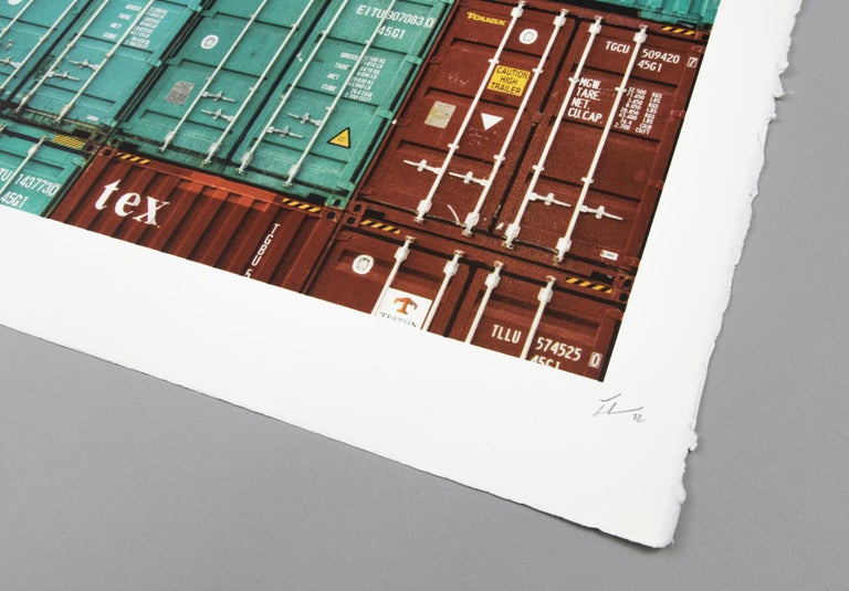 JR (aka Jean René) - JR - Ballerina in Containers // Signed lithograph ...