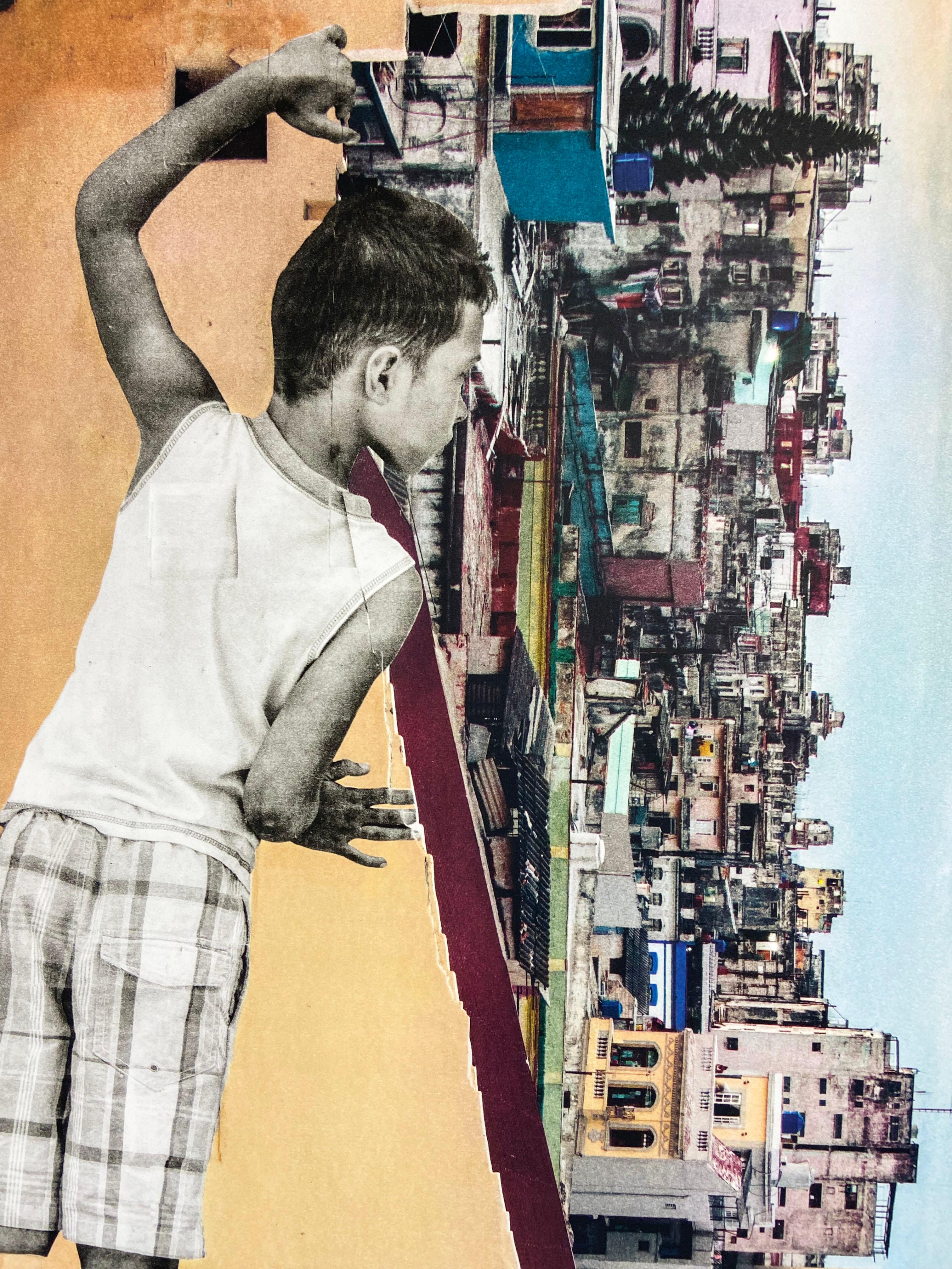 JR (French, b. 1983)
Giants, Alain, April 13, 08.22 P.M., Havana, Cuba, 2019
Medium : 17 colors lithograph on wove paper
Dimensions : 100 x 70 cm (39.5 x 27.5 in)
Edition of 180: Hand-signed and numbered
Condition: Mint