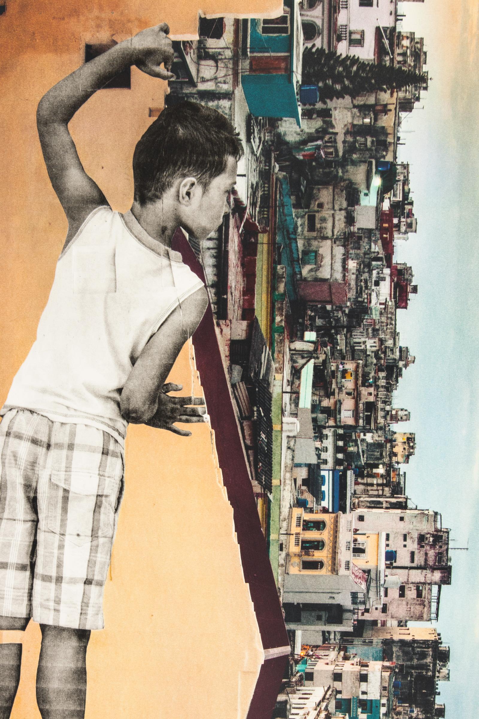 JR // Gigantes, Alain // Litografía, Arte callejero, Arte urbano, Impresión firmada 1
