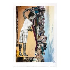 JR // Riesen, Alain // Lithographie, Straßenkunst, Stadtkunst, signierter Druck