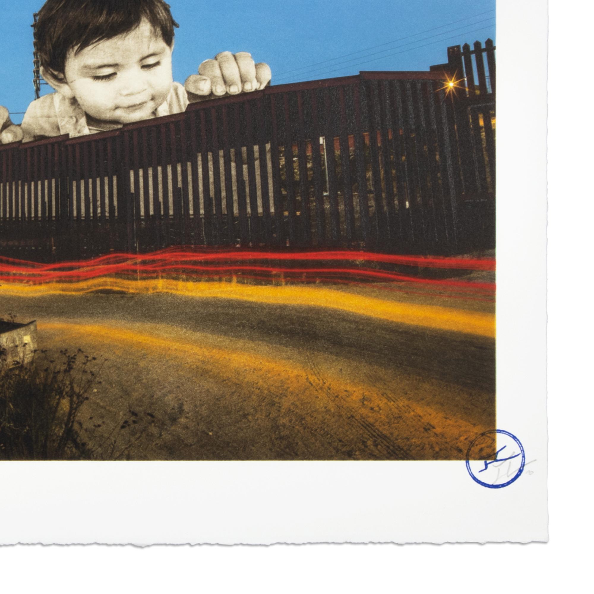 JR // Giants, Kikito // Lithograph, Street Art, Urban Art, Signed Print For Sale 3