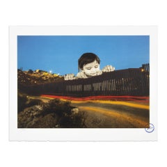 JR // Riesen, Kikito // Lithographie, Straßenkunst, Stadtkunst, signierter Druck