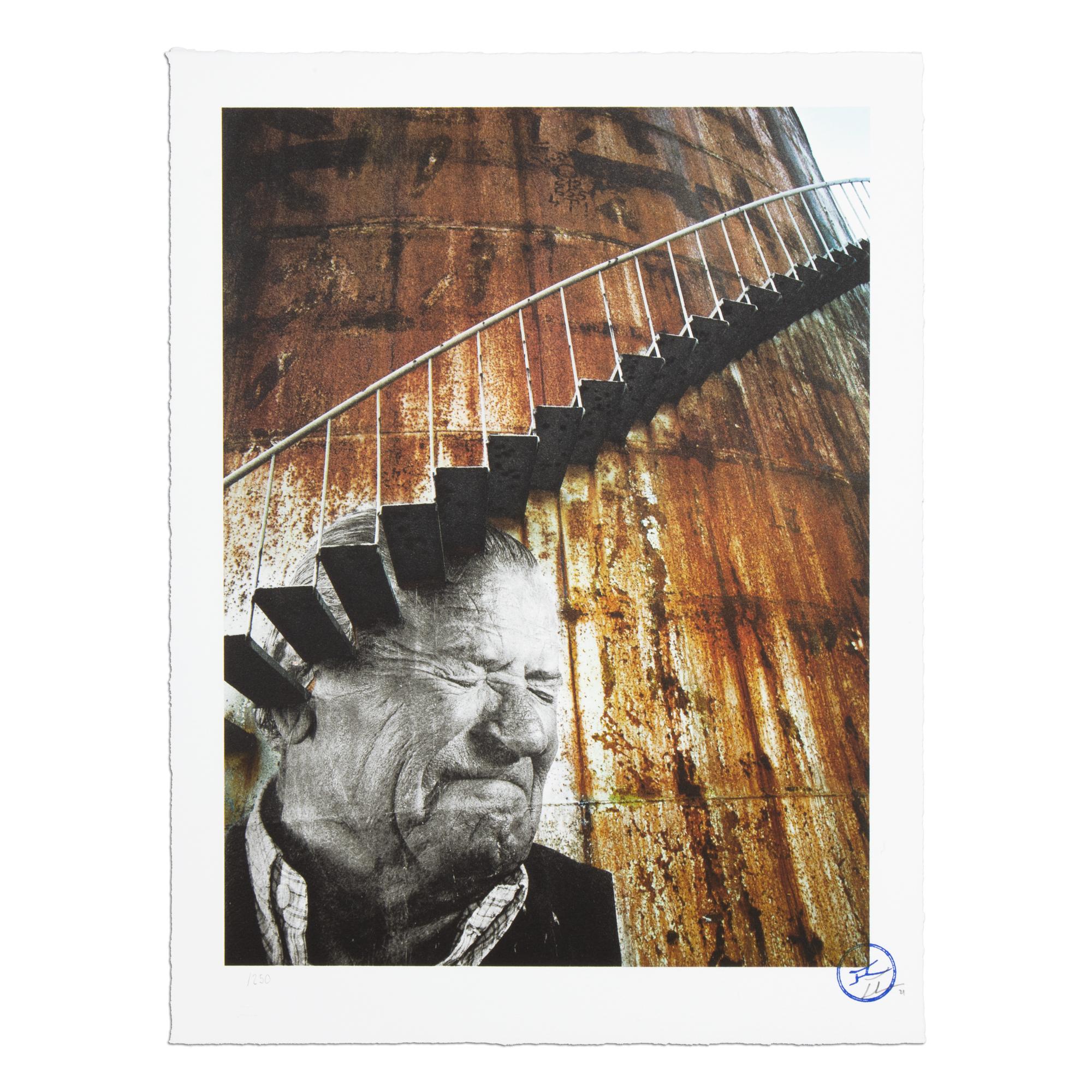 JR (aka Jean René) Figurative Print - JR, Los Surcos de la Ciudad - Lithograph, Signed Print, Street Art, Urban Art
