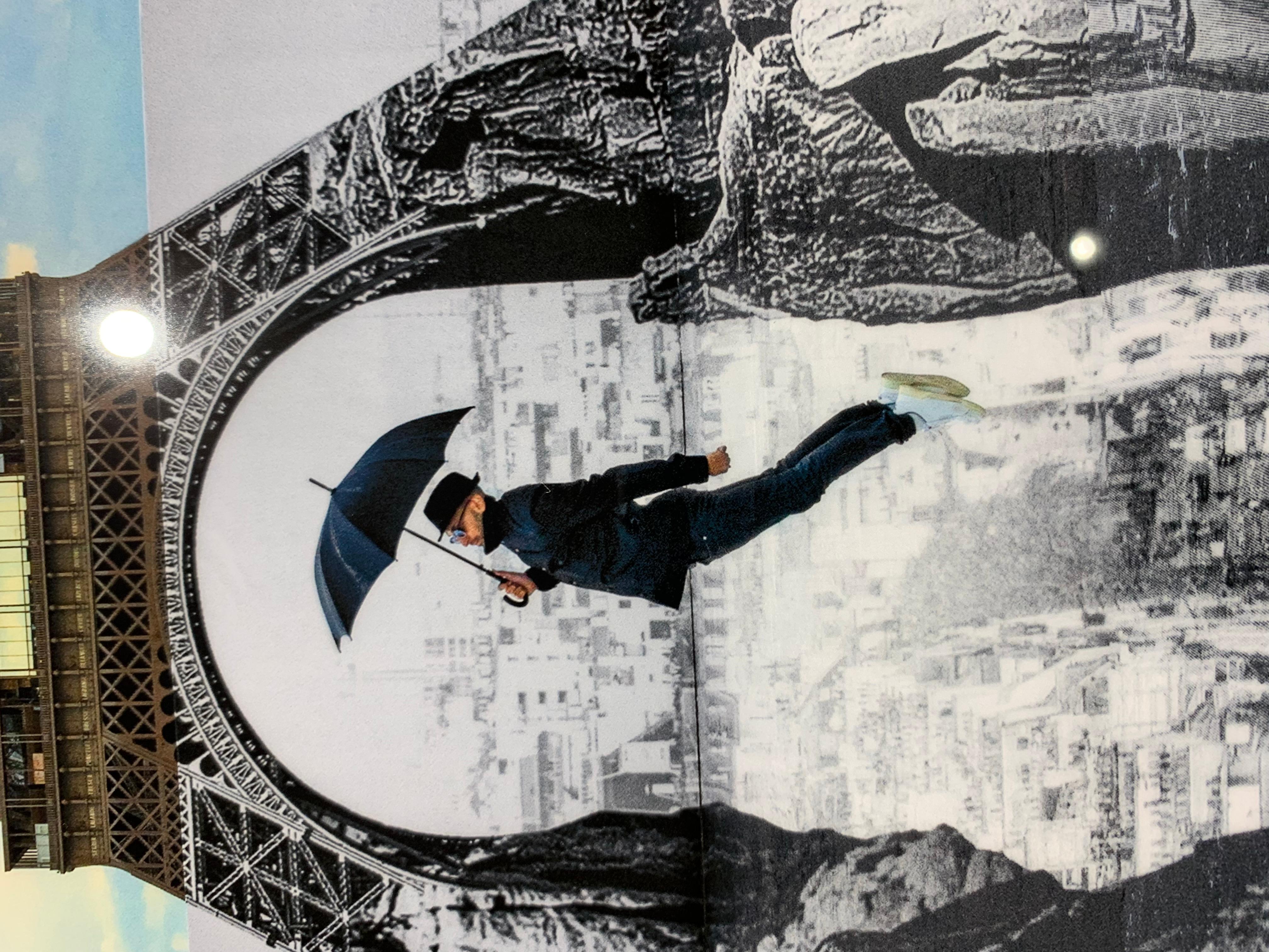 Trompe l'oeil, Les Falaises du Trocadéro, 2021 -JR, 18 mai 2021, 19h58, Print en vente 4