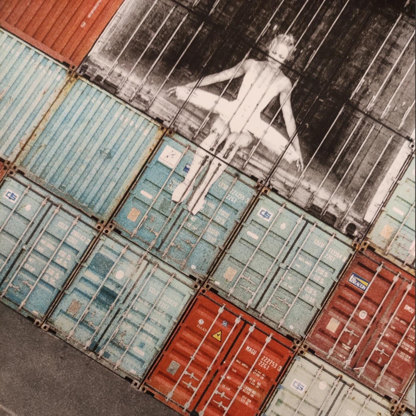 JR, In the Container Wall, Le Havre, France 
Contemporary, 21st Century, Lithograph
20 colours lithograph
Edition of 180
50 x 70 cm (19.6 x 27.5 in)
Signed and numbered
In mint condition, as acquired from the publisher
Accompanied by Certificate of