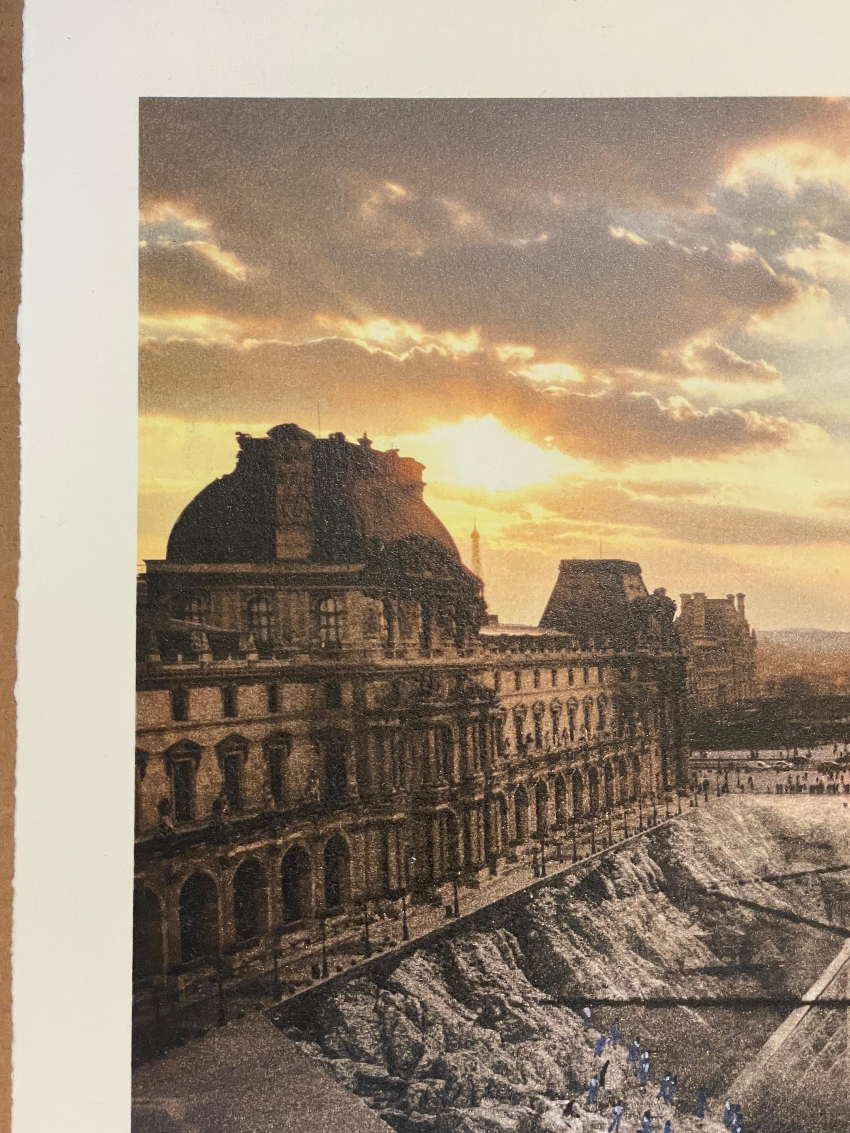 JR au Louvre, 29 Mars 2019, 18h08 - Contemporary 21st Century Print Edition 2021 For Sale 5