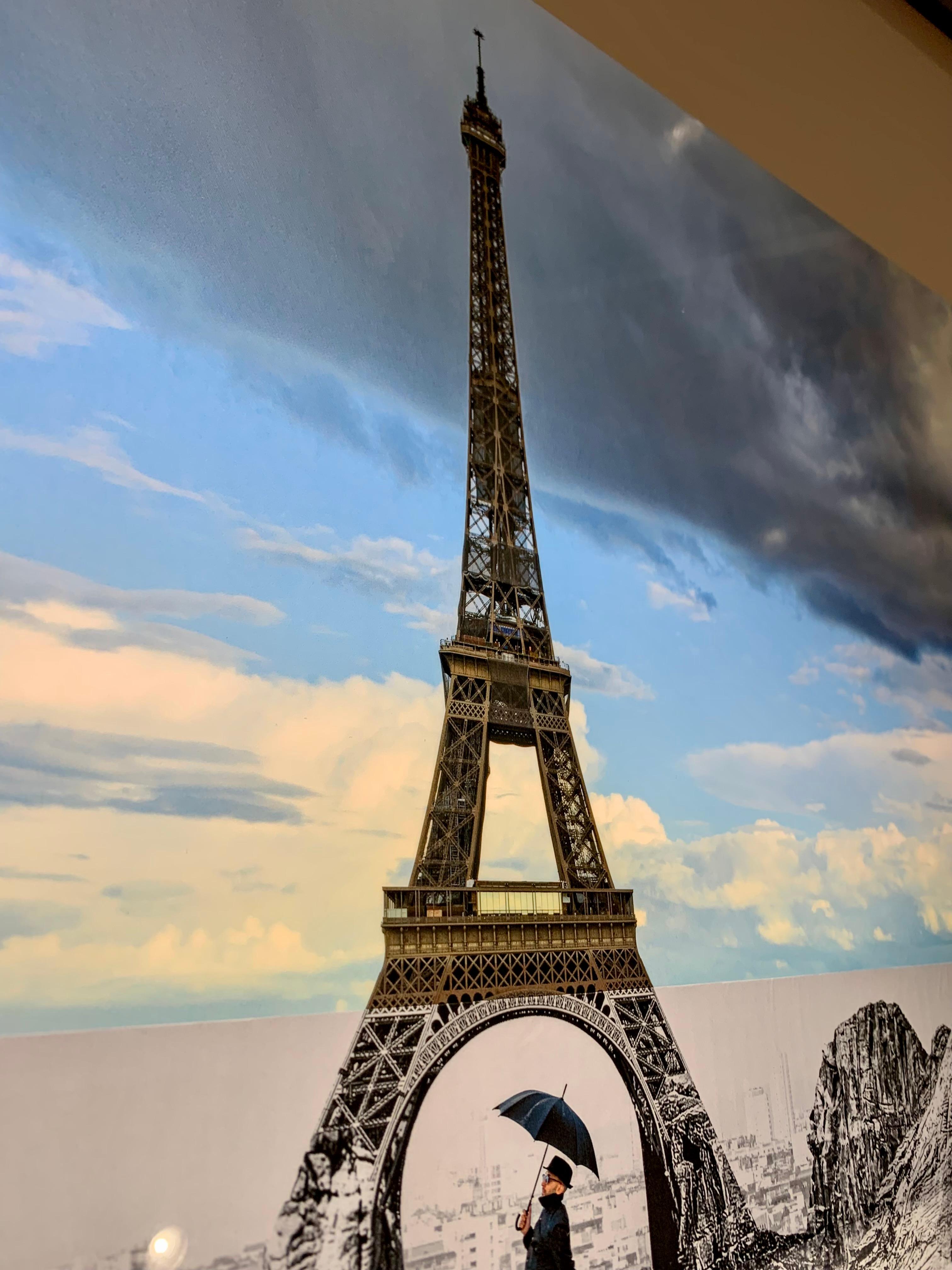 Trompe l'oeil, Les Falaises du Trocadéro, 2021 -JR, 18 mai 2021, 19h58 For Sale 1