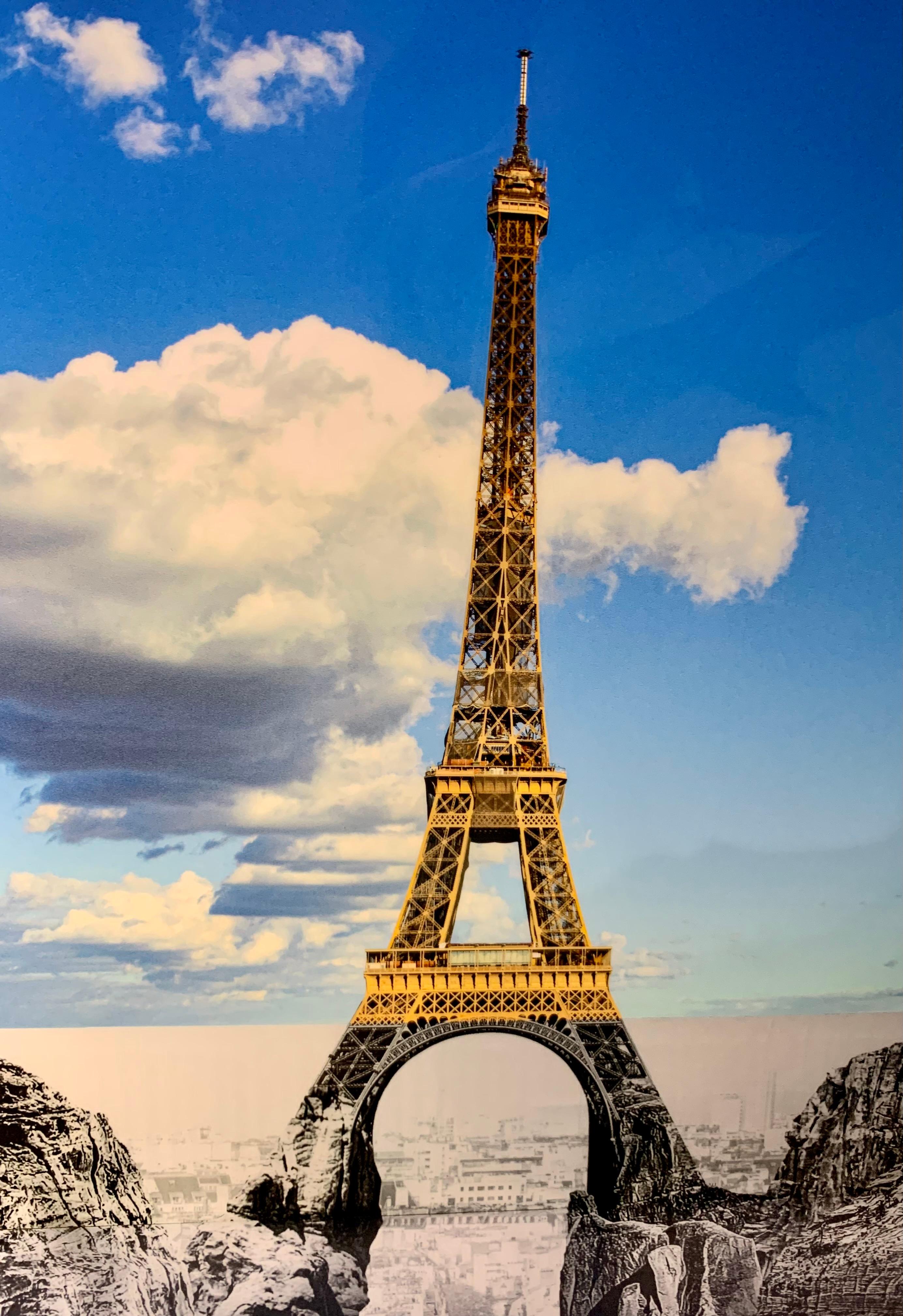 Trompe l'oeil, Les Falaises du Trocadéro, 2021 -JR, Satz 2, Druck, Kunst, Edition im Angebot 2