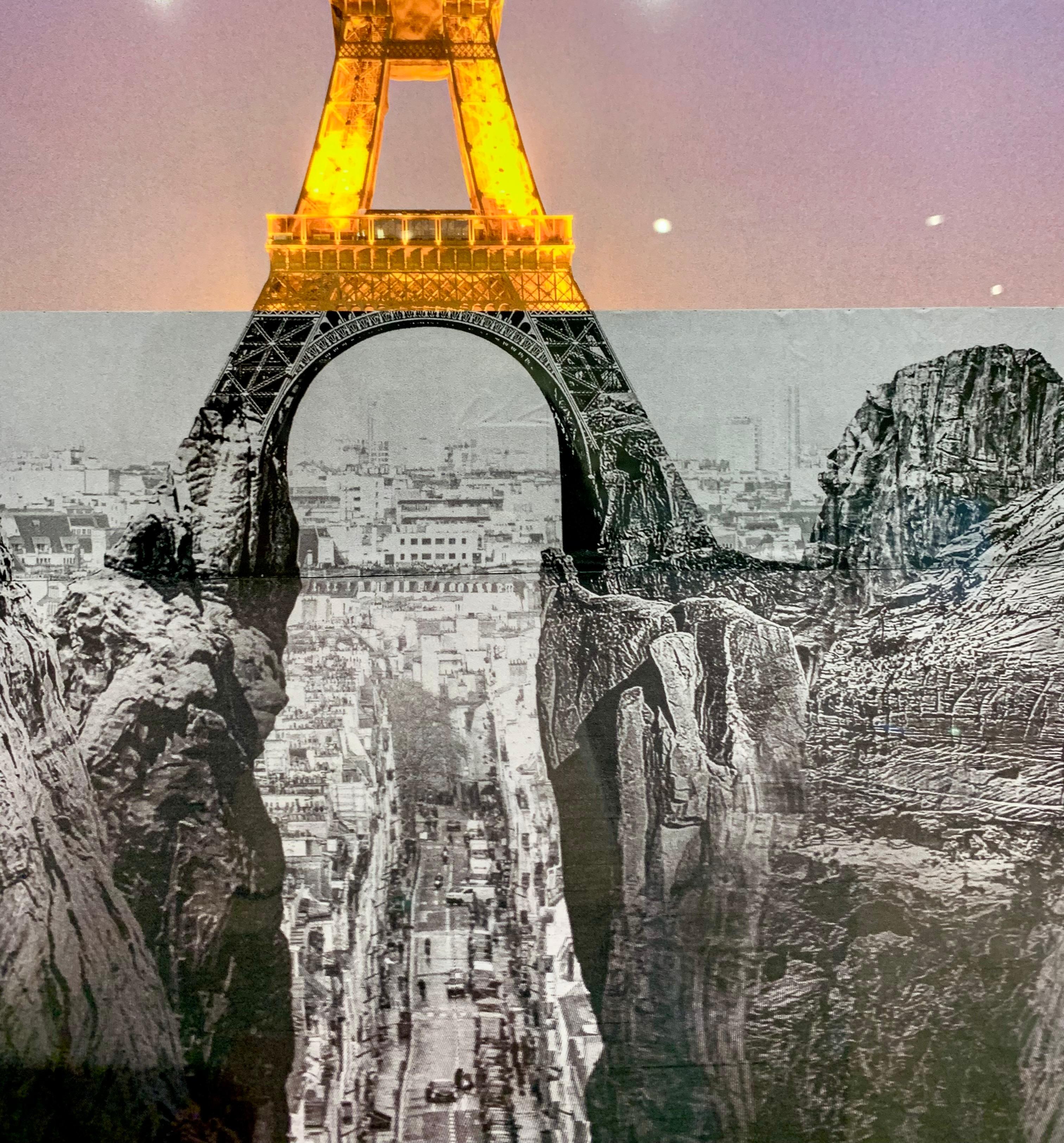 Trompe l'oeil, Les Falaises du Trocadéro, 2021 -JR, Satz 4, Druck, Kunst, Edition im Angebot 6