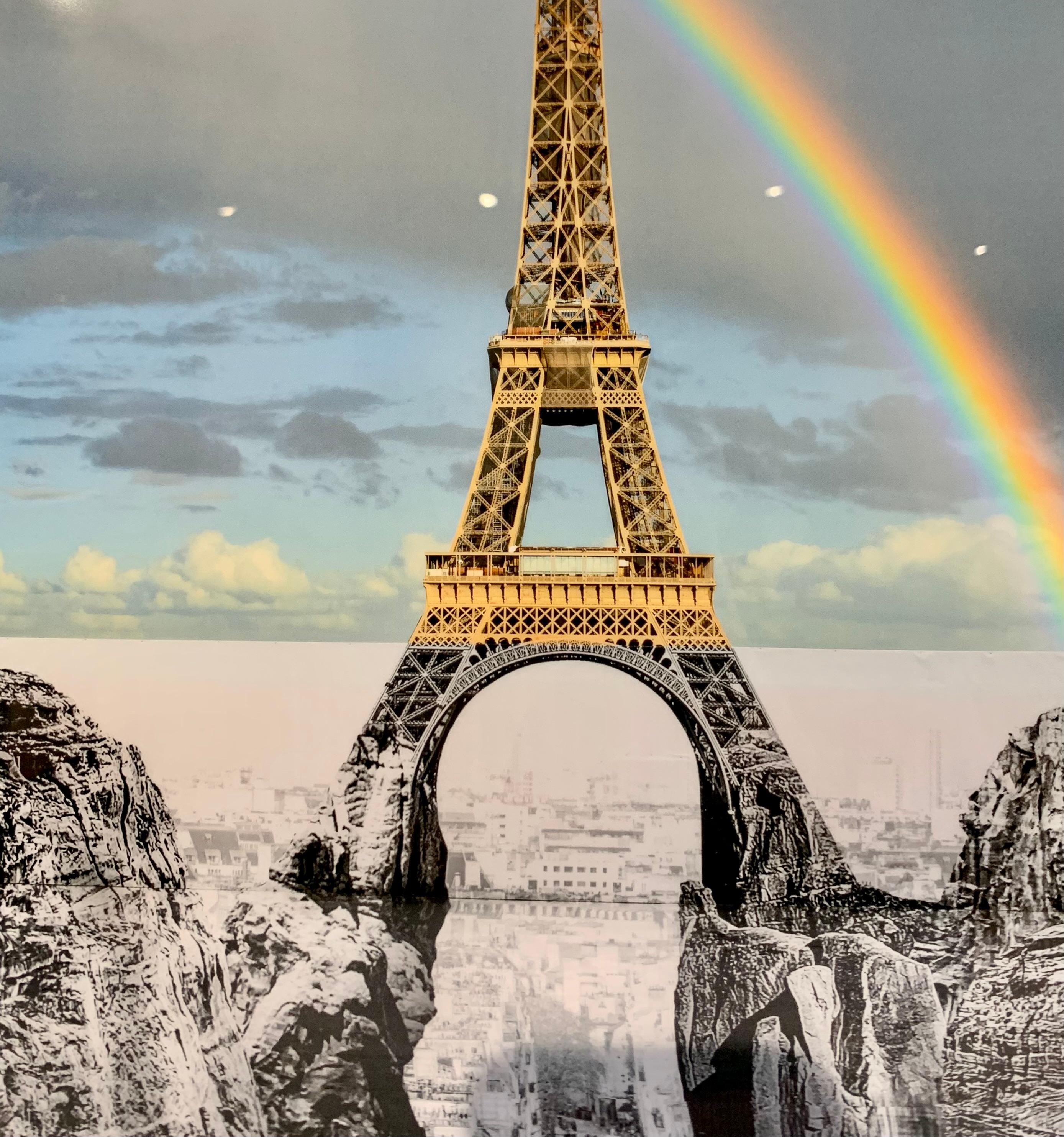 Trompe l'oeil, Les Falaises du Trocadéro, 2021 -JR, Satz 4, Druck, Kunst, Auflage im Angebot 5