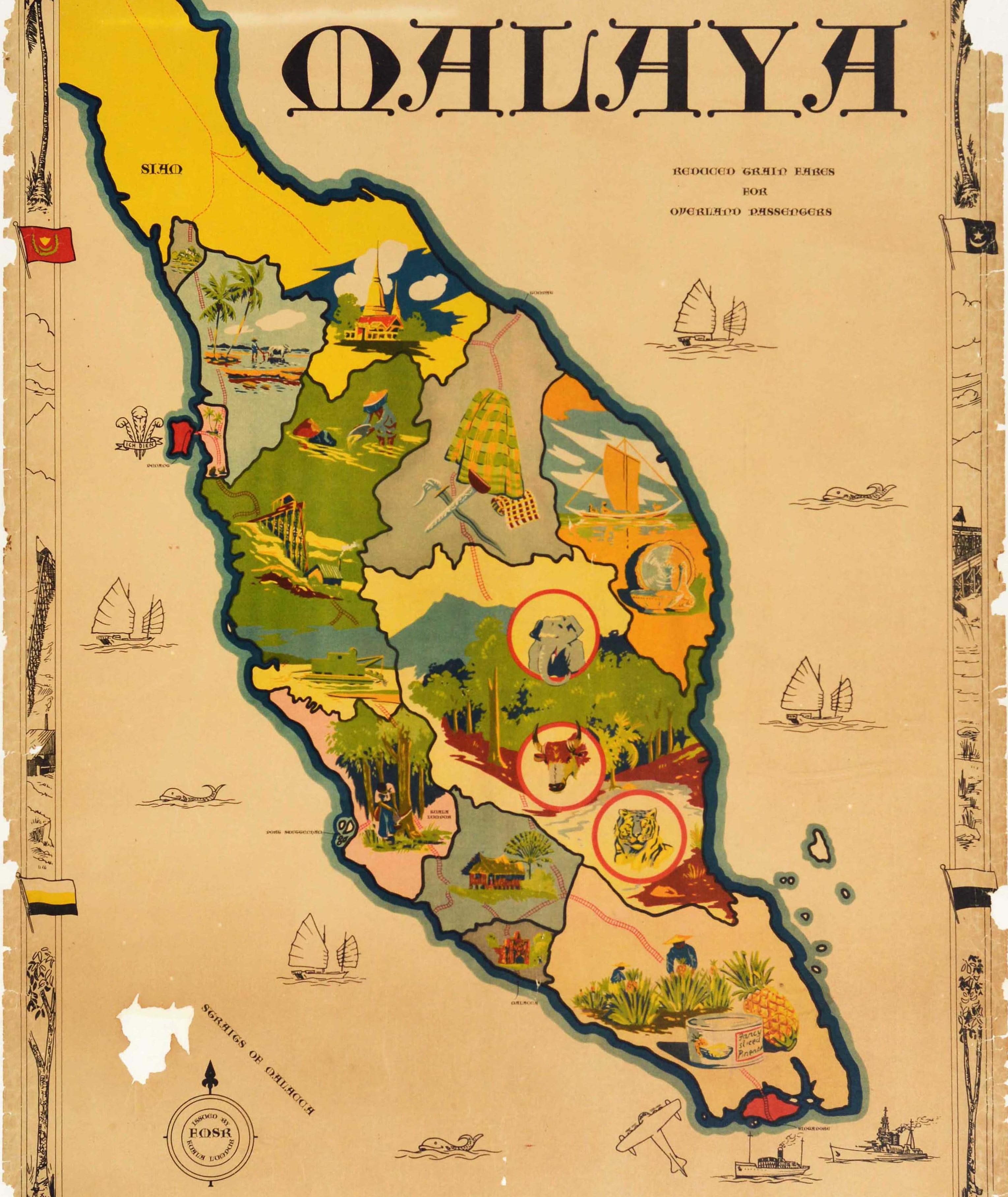 malaya map