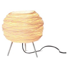 JR Nest par Ango, lampe de bureau en rotin fabriquée à la main 