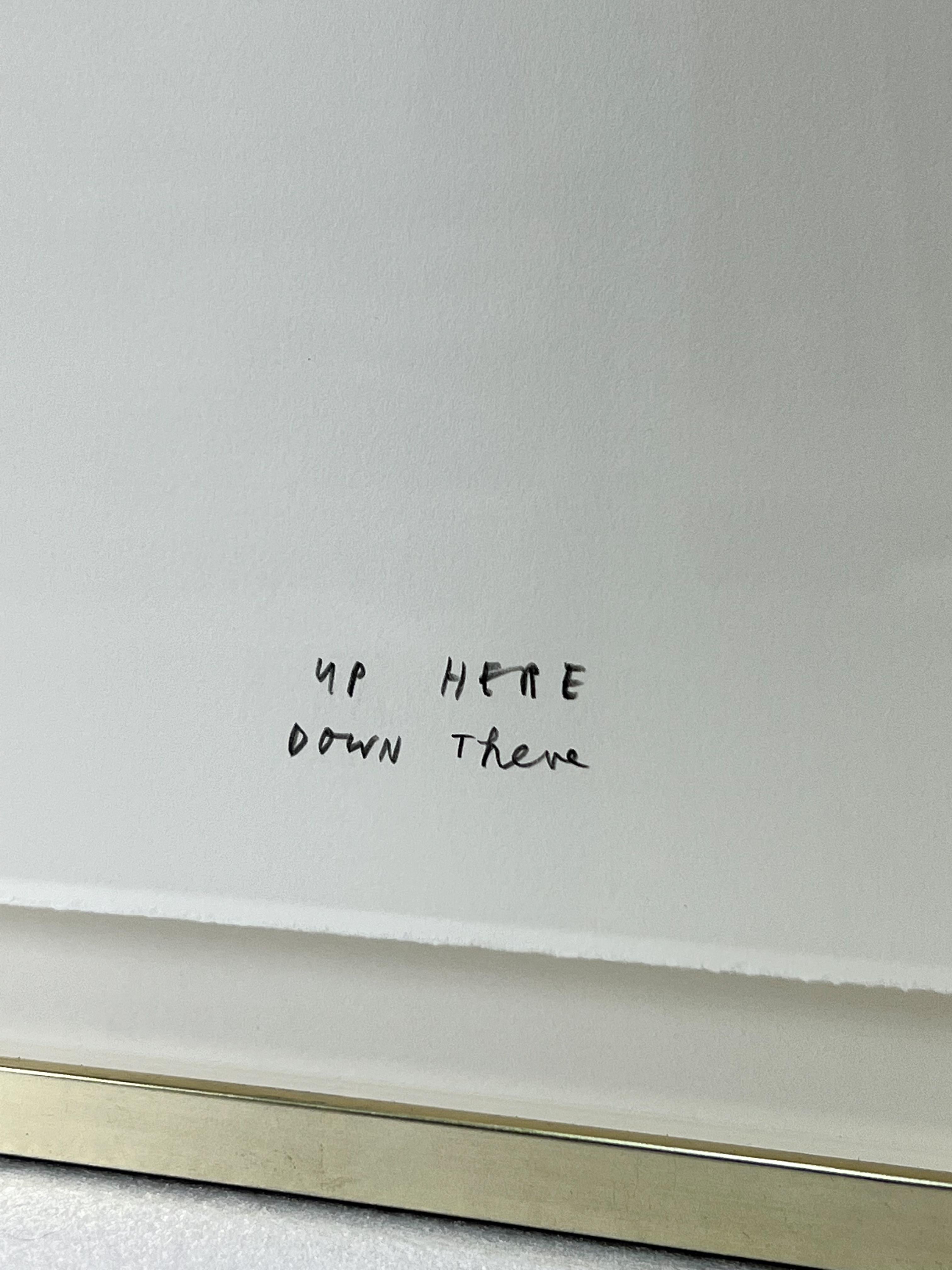 Up Here Down There - Street Art Mixed Media Art by JR, Oliver Jeffers