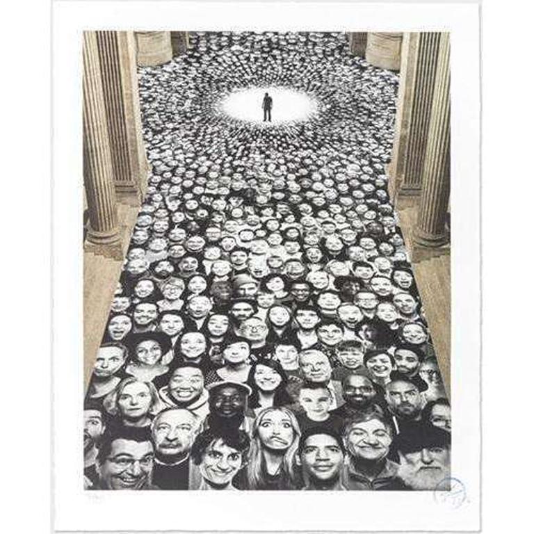 J.R.  Print - Inside Out, Au Pantheon, NEF, Paris, France, 2014