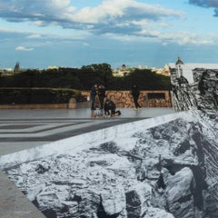 Trompe l'œil, Les Falaises du Trocadéro, 19 mai 2021, 19h57, Paris, France, 20