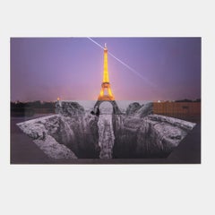 Trompe l'oeil, Les Falaises du Trocadéro, 25 mai 2021, 22h18, Paris, France, 202