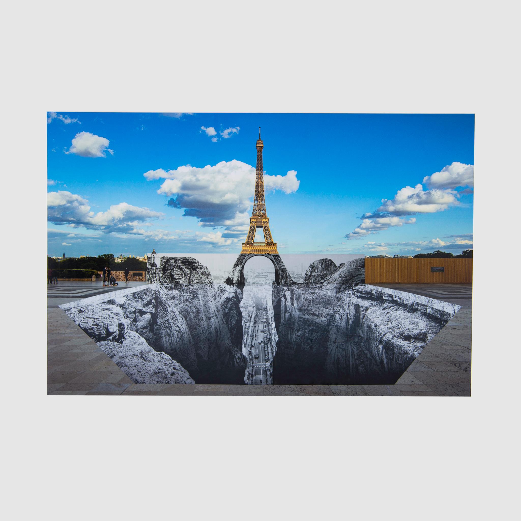 Trompe l'oeil, Les Falaises du Trocadéro (Set of 4) - Print by J.R. 