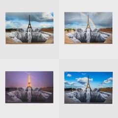 Trompe l'oeil, Les Falaises du Trocadéro (Set of 4)