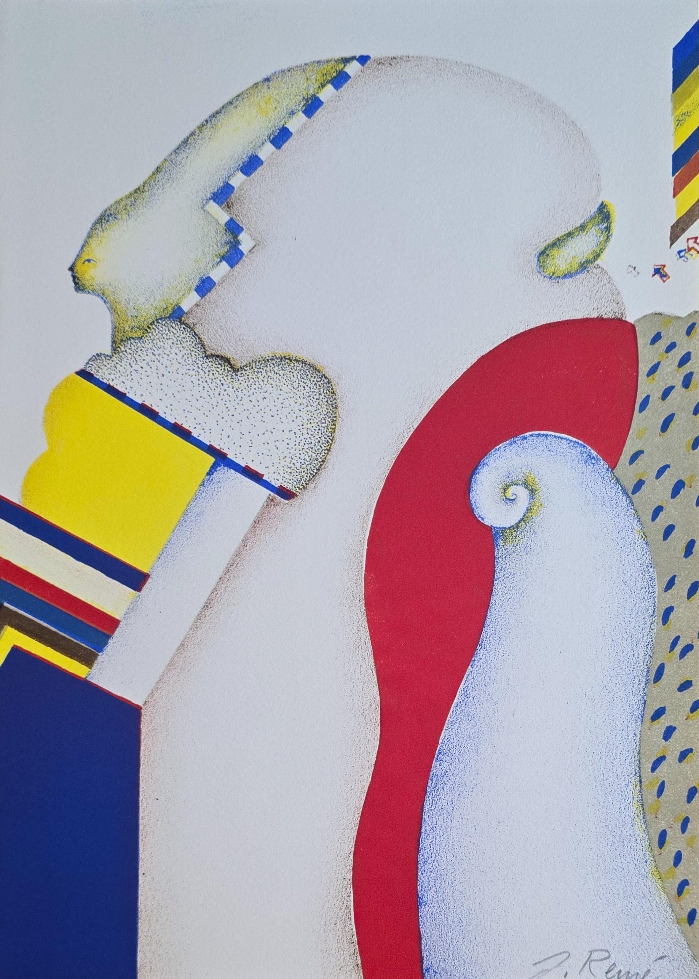 Untitled VI (Jörg Remé, Jörg Krichbaum, Blau, Gelb, ~44% OFF - MUST GO)