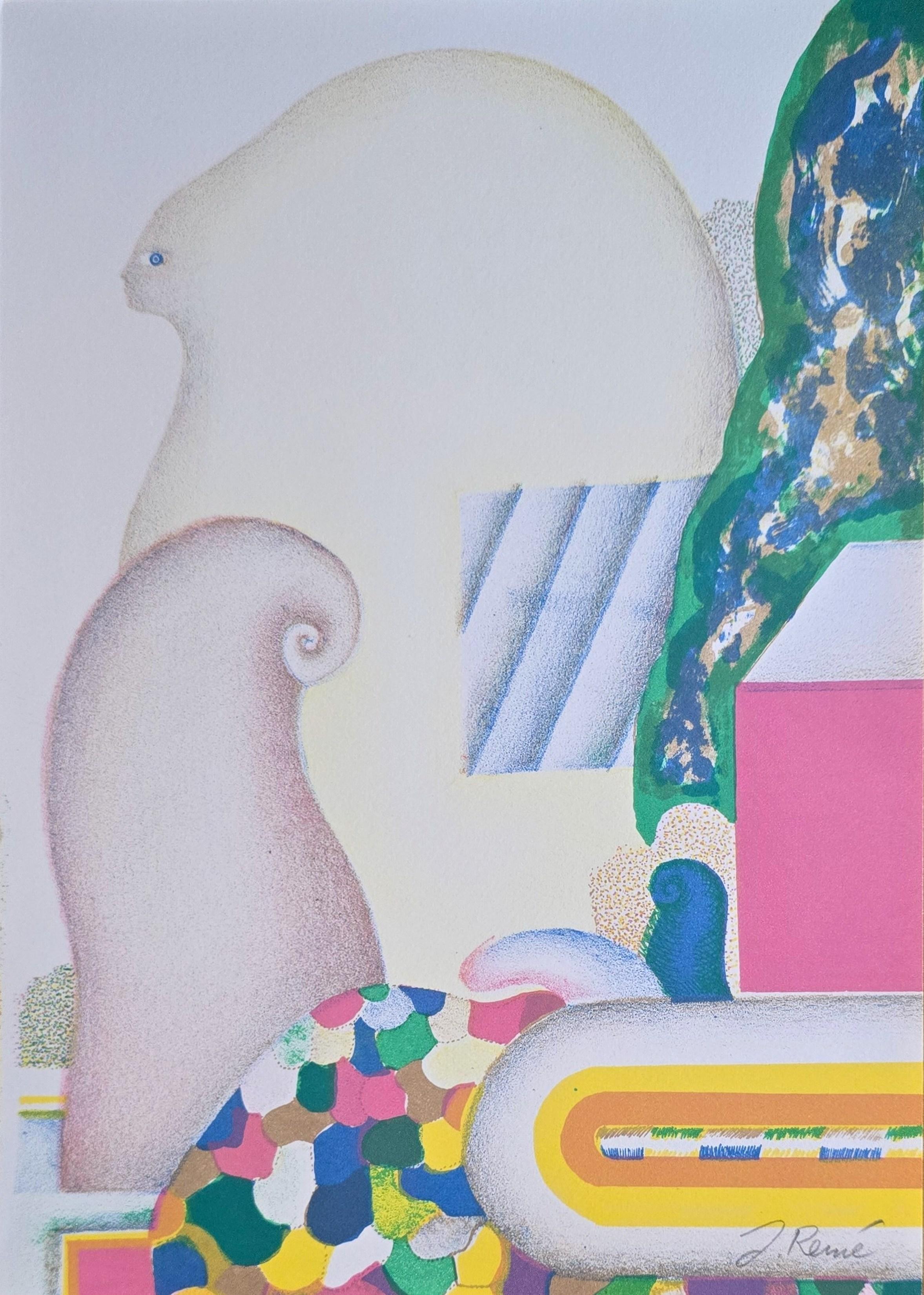 Untitled VII (Jörg Remé, Jörg Krichbaum, Blue, Yellow, ~50% OFF - MUST GO)