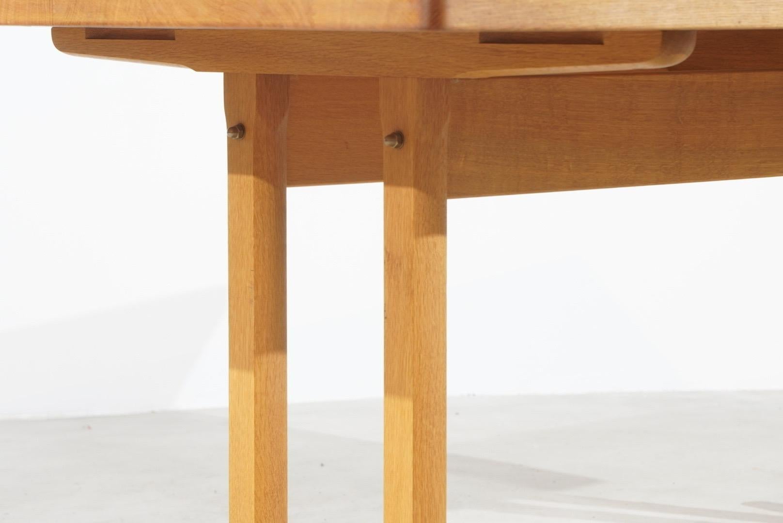 Danese Tavolo da pranzo Jørgen Bækmark Shakers Oak Midcentury in vendita