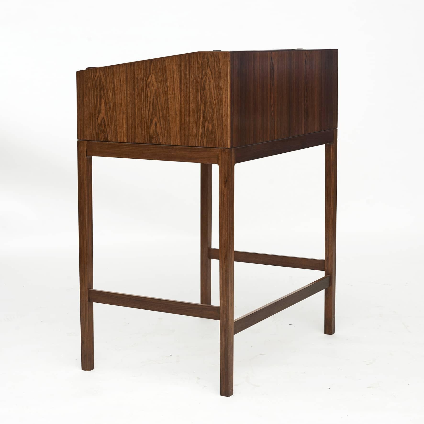 Jørgen Berg. Danish Writing Desk In Rosewood, 1960-1970 For Sale 10