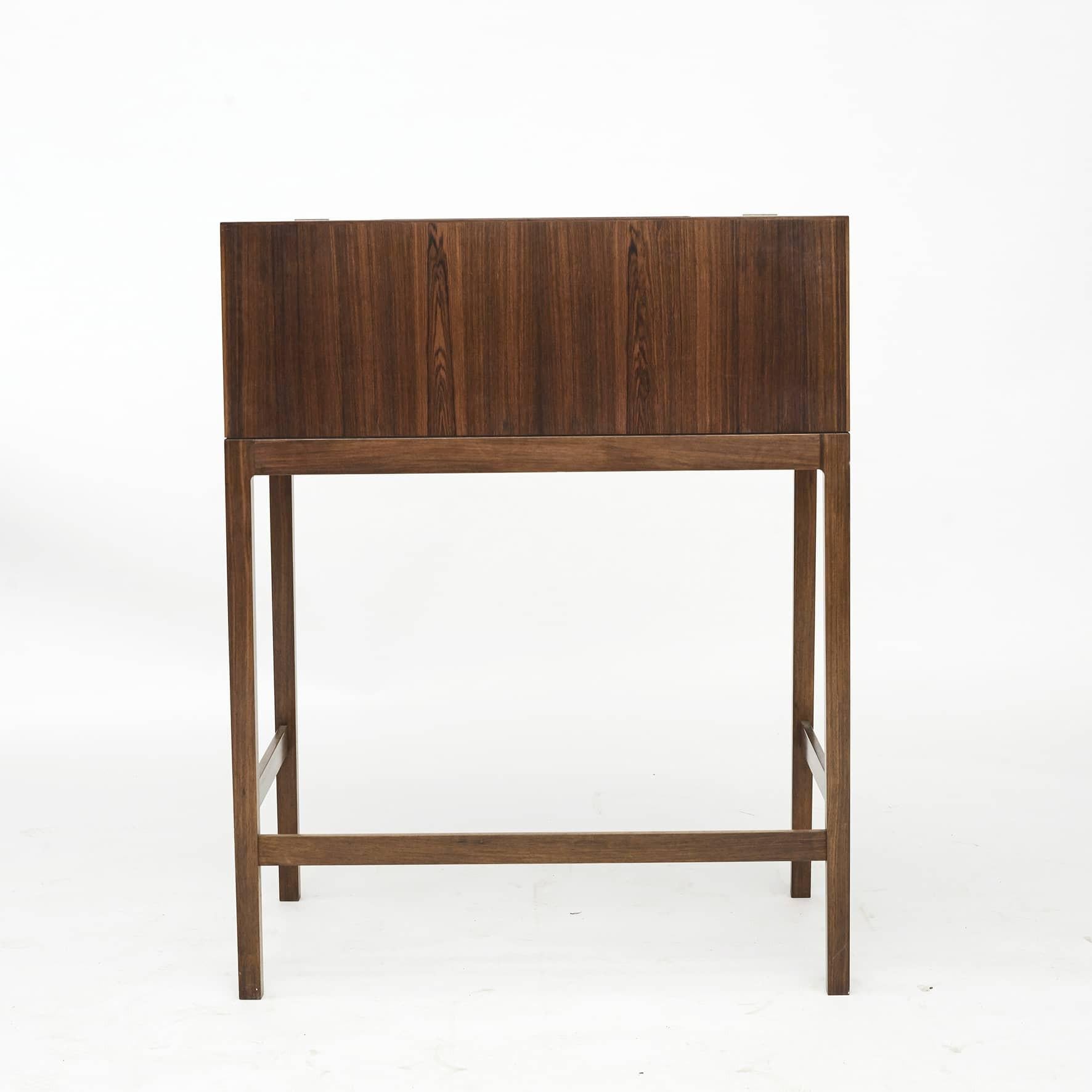 Jørgen Berg. Danish Writing Desk In Rosewood, 1960-1970 For Sale 11