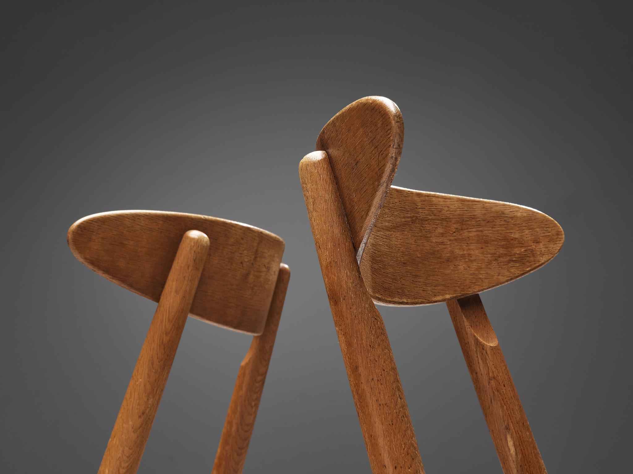 Scandinavian Modern Jørgen Bo and Vilhelm Wohlert Set of Twelve  ‘Louisiana’ Dining Chairs