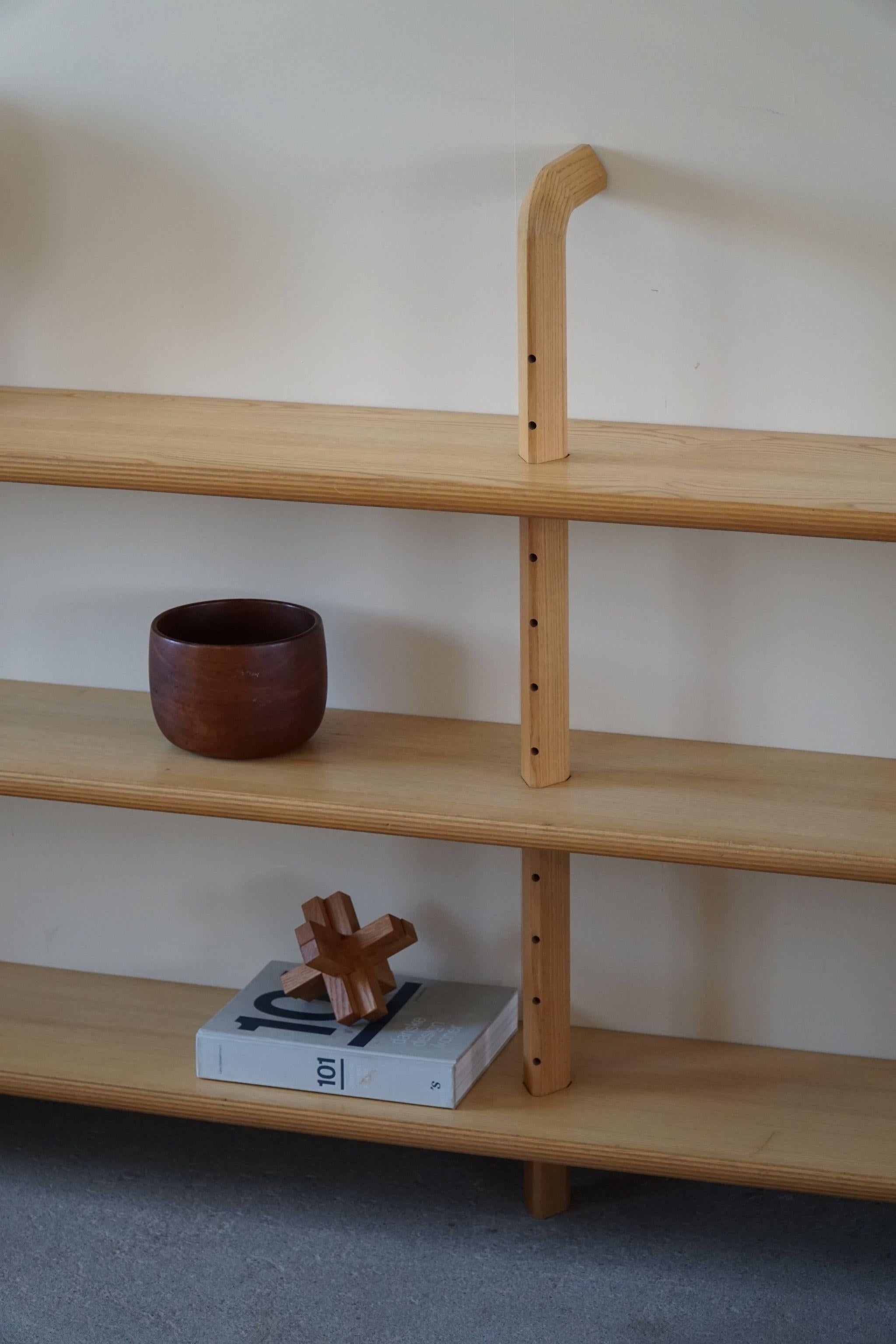 Scandinavian Modern Jørgen Gammelgaard, Shelving Unit in Ash for Karl Andersson & Söner, 1970s