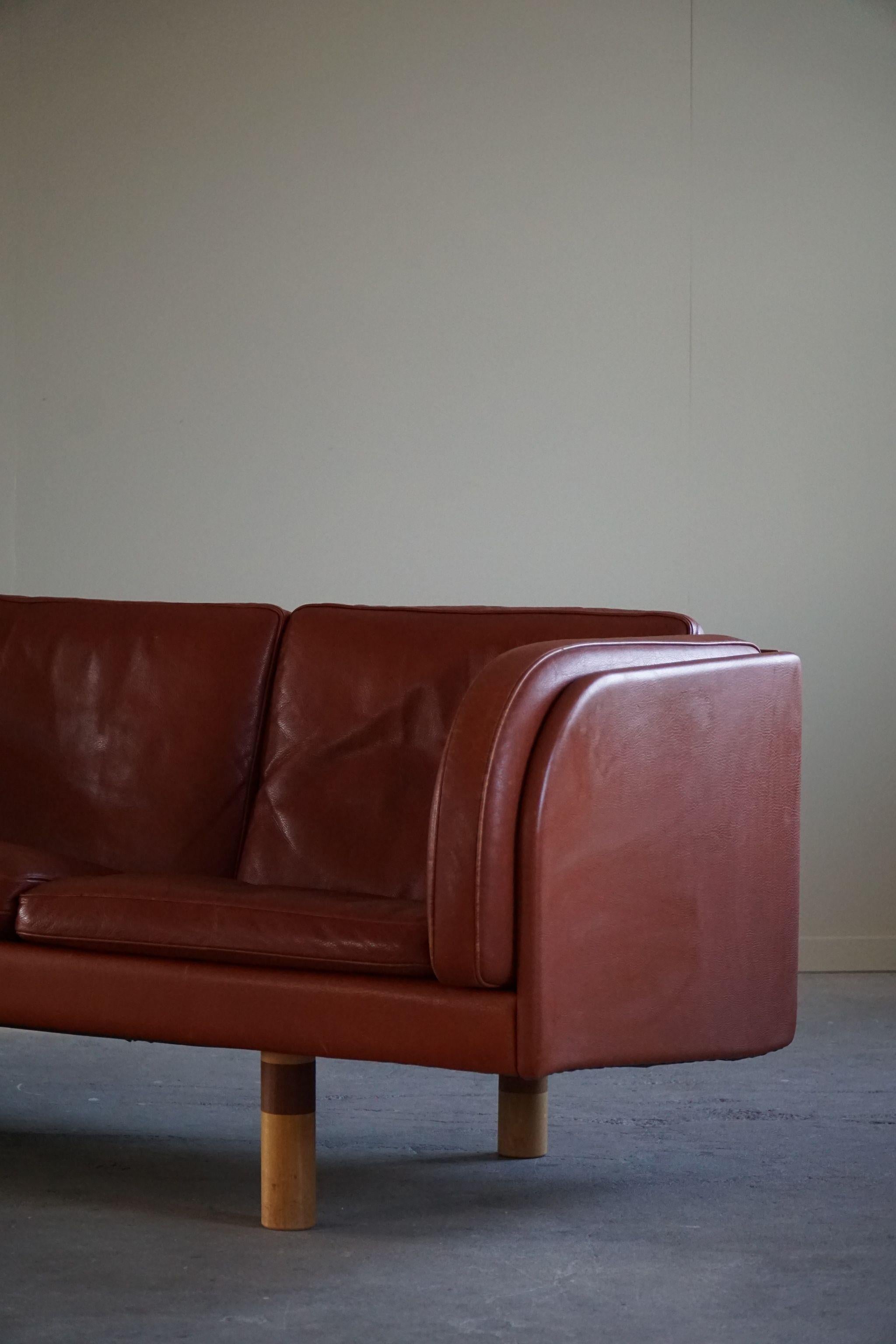 Jørgen Gammelgaard, Three-Seater Sofa, Model EJ-20-3, Mid Century Modern, 1970s In Good Condition In Odense, DK