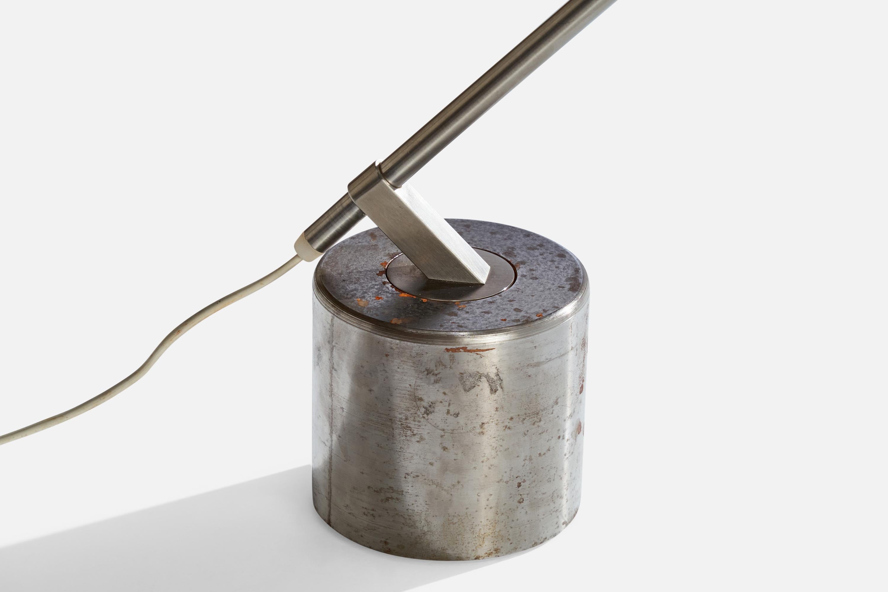 Jørgen Gammelgaard, Lámpara de mesa VIP, Metal, Aluminio, Dinamarca, 1983 en venta 5