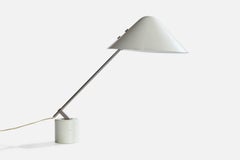 Jørgen Gammelgaard, Lámpara de mesa VIP, Metal, Aluminio, Dinamarca, 1983