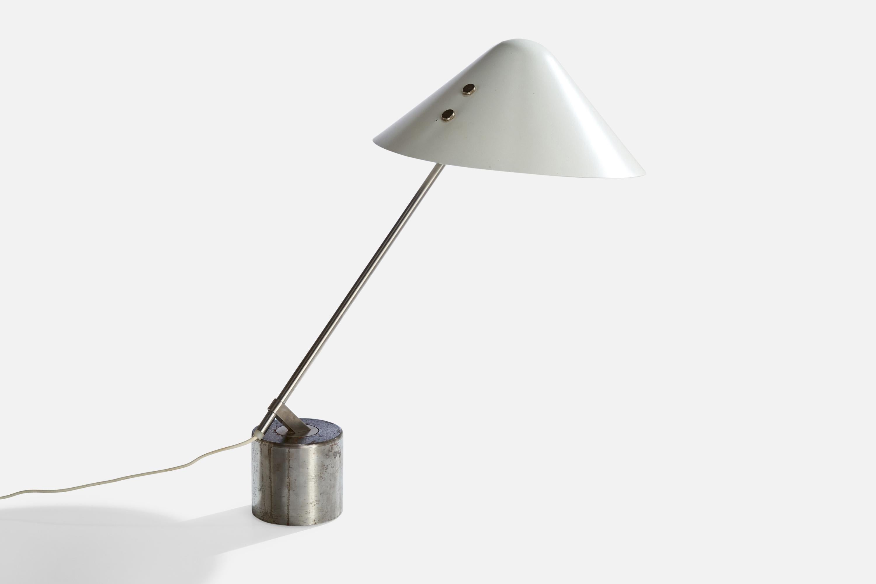 Jørgen Gammelgaard, Lámpara de mesa VIP, Metal, Aluminio, Dinamarca, 1983 finales del siglo XX en venta