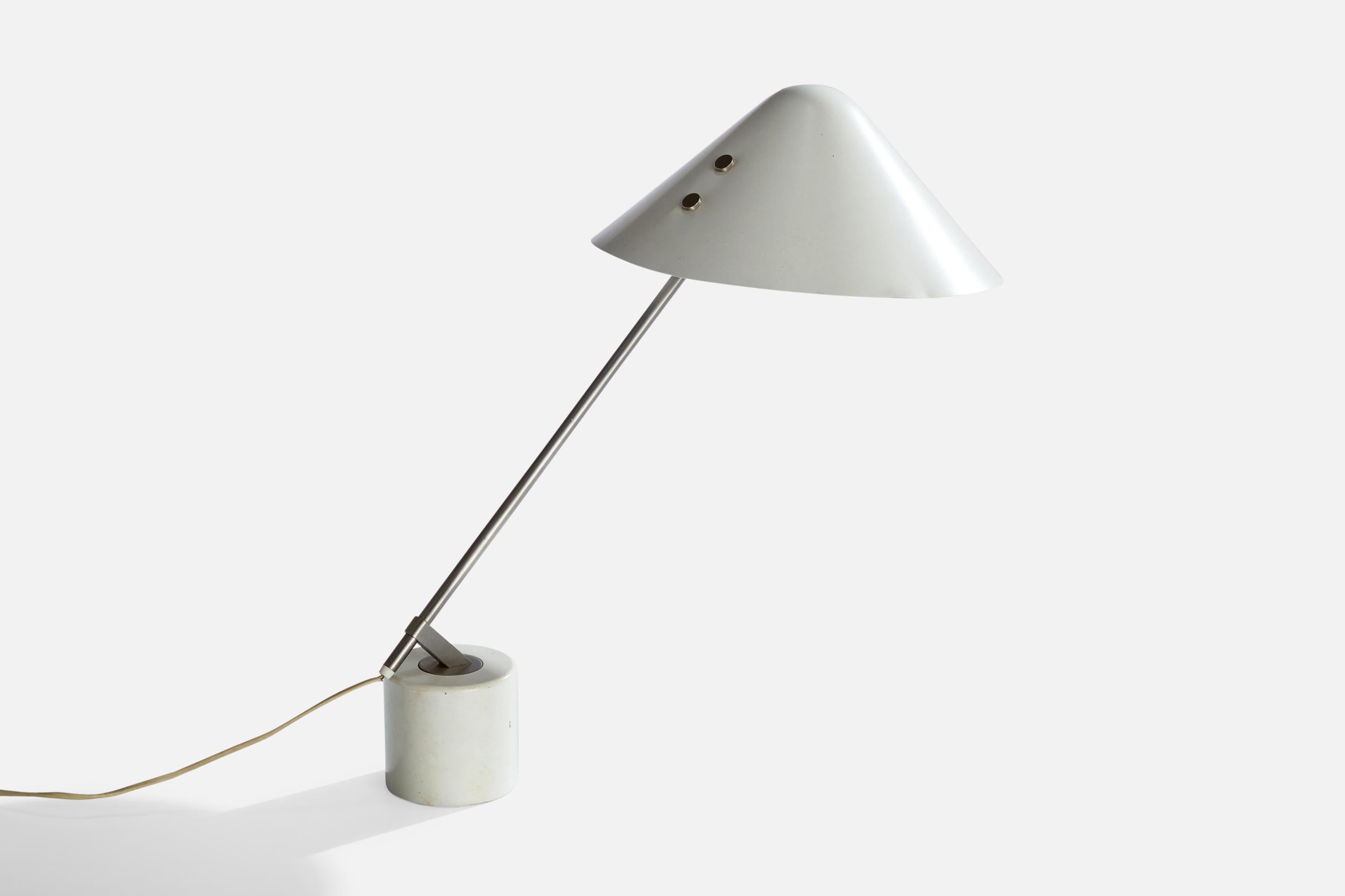 Jørgen Gammelgaard, Lámpara de mesa VIP, Metal, Aluminio, Dinamarca, 1983 finales del siglo XX en venta