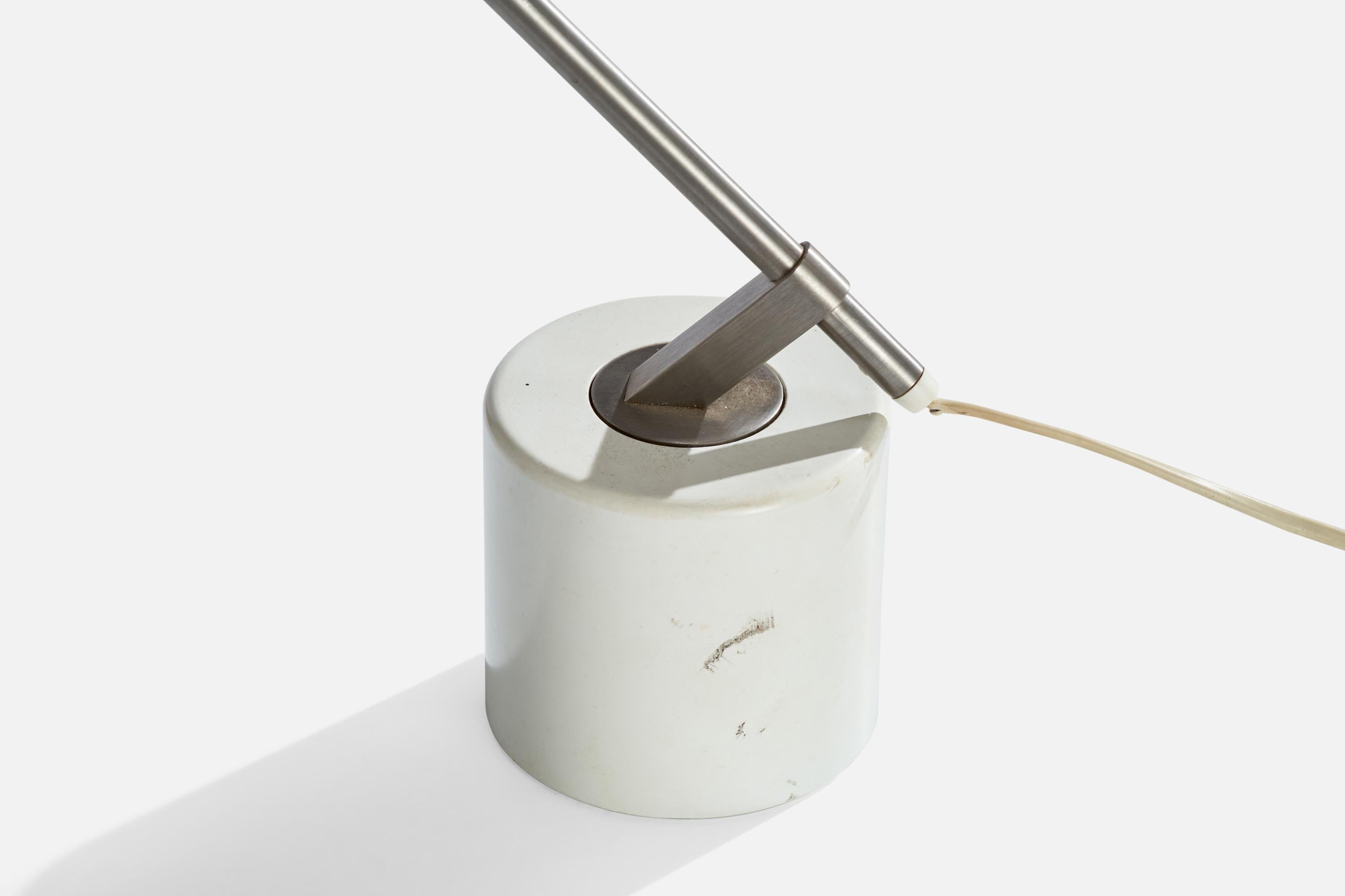 Jørgen Gammelgaard, Lámpara de mesa VIP, Metal, Aluminio, Dinamarca, 1983 en venta 4