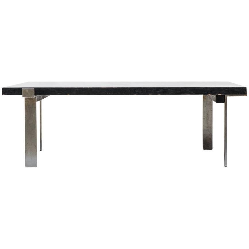 Jørgen Høj Large Coffee Table Produced in Denmark For Sale